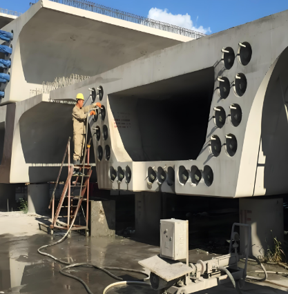 新城镇压浆料施工流程及注意事项